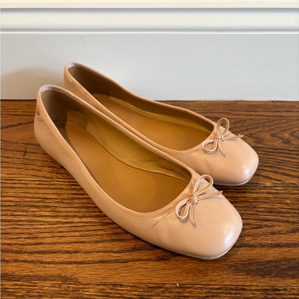 Tory Burch Pale Pink Ballet Flats